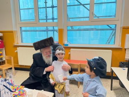 Purim 2023 grandson Yisrael Aisenstark