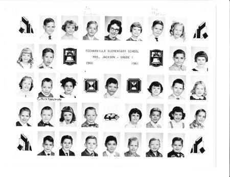Feehanville 1st Grade 1960-1961