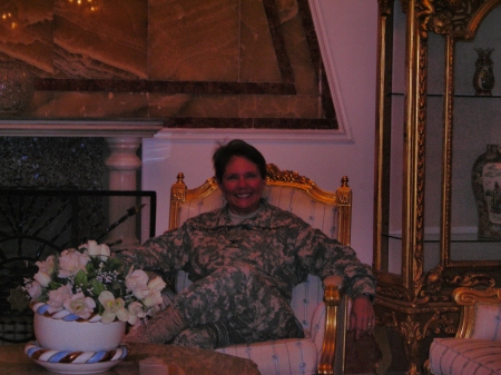 20060715 Chair where Rather interviewed Saddam