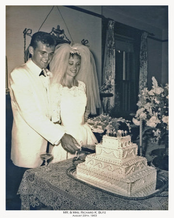 Wedding day 1963