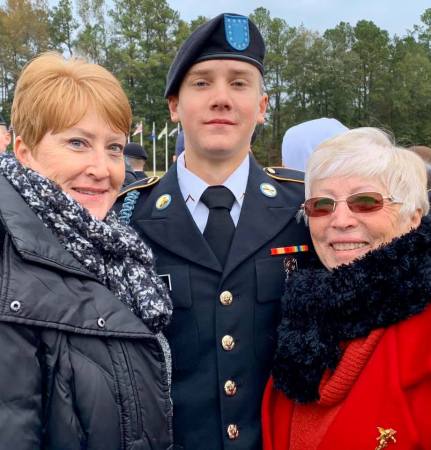 Grandson's graduation from Infantry