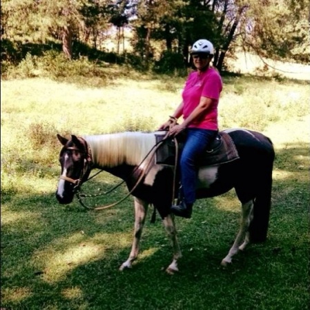 back in the saddle after 40 years w/o a horse!