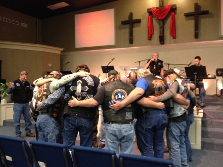 Praying men, how awesome is that !!!