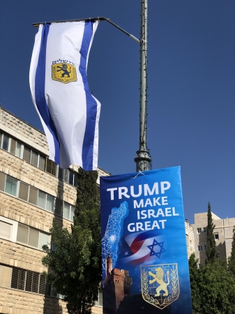 2018 Trump Banners were everywhere…