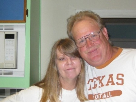 Stephan and Sue at In-Laws kitchen 