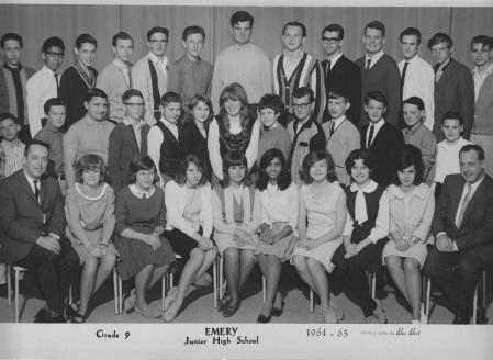 Grade 9  -  1964-1965