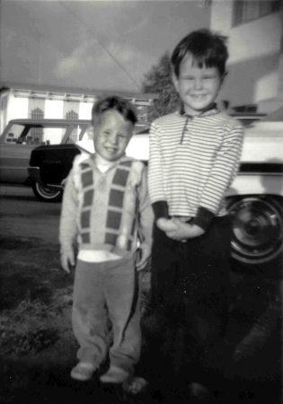 Steve and me...in San Diego- 1965