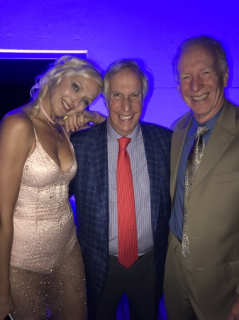 Emmy party with Henry Winkler