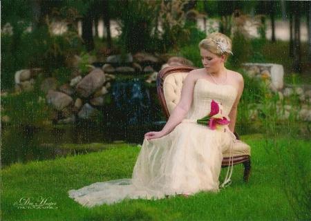 My daughter Nicole's bridal photo.