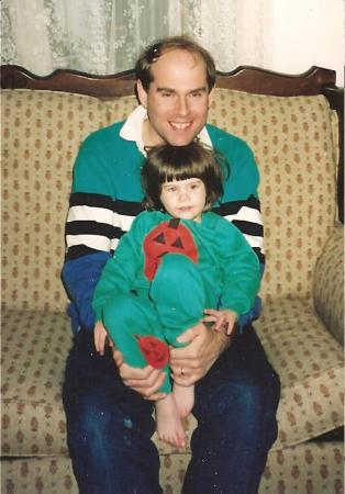 My Daughter Jennifer and I in 1993.