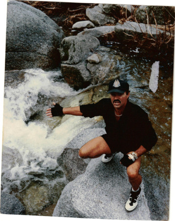 Christopher Lance in 1995 in Idyllwild.