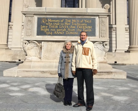 Margaret and me at Yale