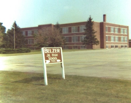 Belzer Junior High School Logo Photo Album