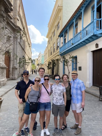 Havana with friends and my boy - 2020