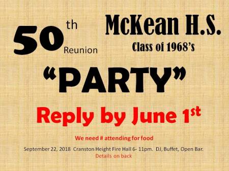 Diane Furlong's album, Mckean High School Reunion