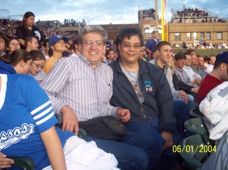 At Cubs Game - May 2004