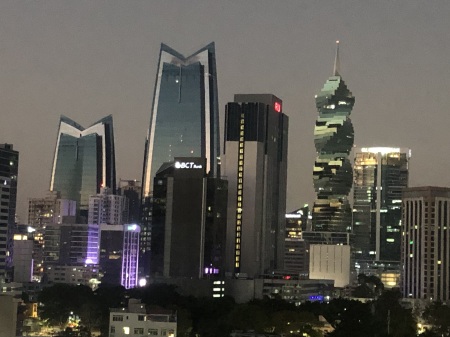 Panama City Skyline at night