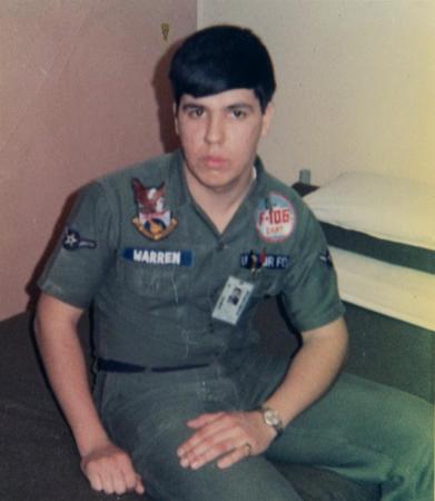 Joe Warren, 1st full year in the Air Force '67