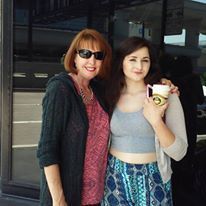 My youngest daughter Megan Elizabeth & I arrive home in SFO