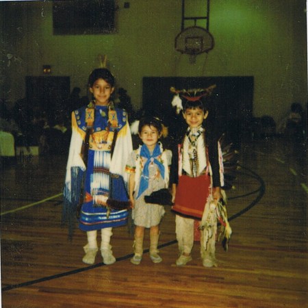 Kids dressed to dance