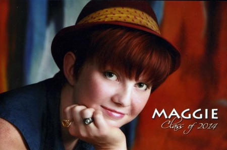 Maggie Delnoce (granddaughter - 19 yrs. old)
