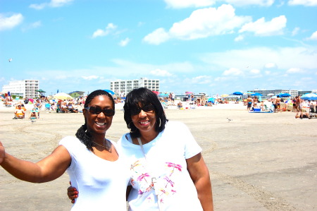 Me and Mom at Wildwood NJ 2009