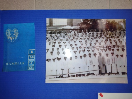 Class picture - Eastern High School  1972