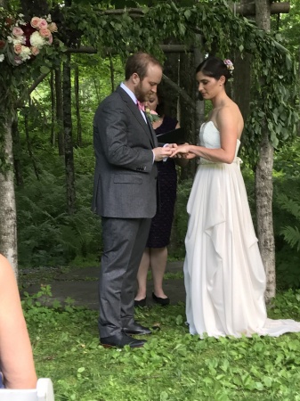 Daughter's Wedding in Bristol, Vermont