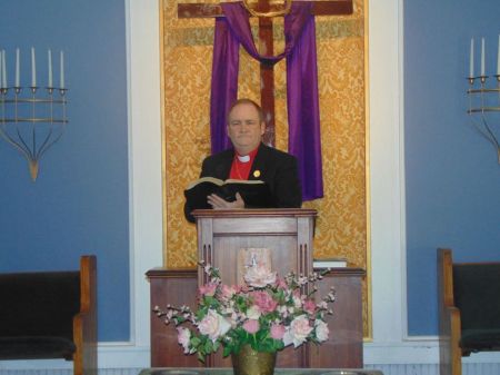 Preaching from the pulpit