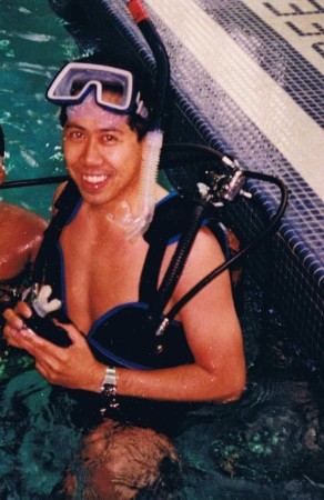 PADI Certified in 1995