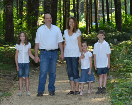 Shannon, our oldest daughter, and her husband, Andrew, and their family.