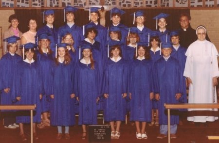 St. Cabrini School Graduation 1980-1981