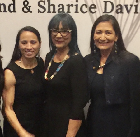 With Deb Haaland and Sharice Davies - 