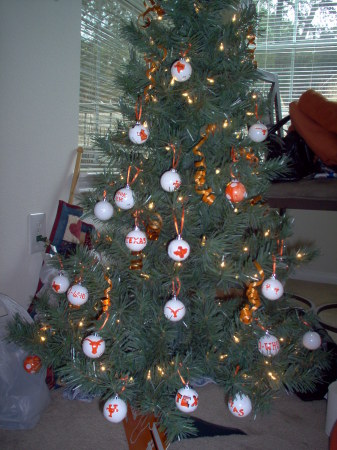 Tim's Christmas tree, 2011