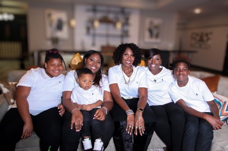 Photoshoot for Deatrice Dunlap family