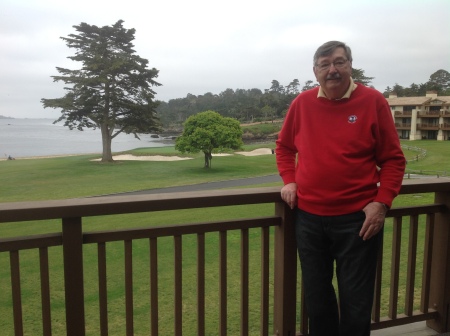 Pebble Beach 18th green 