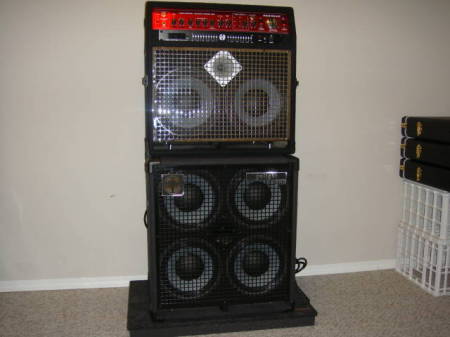 SWR Redhead and SWR bass extention cabinet