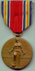 ww2 victroy medal also a ribbon