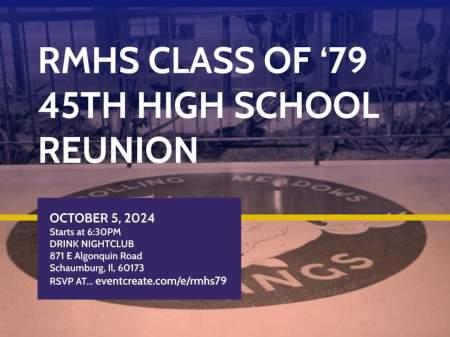 Rolling Meadows High School 45 Year Reunion 