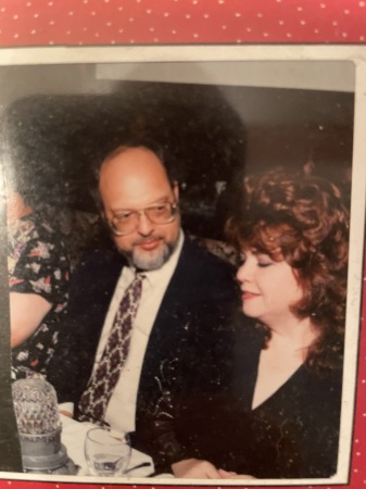 1999 Wife and I at Bob Hope ship christening 