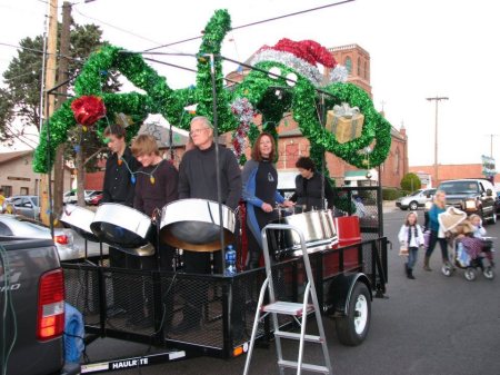 Christmas Parade Steel Drum Band