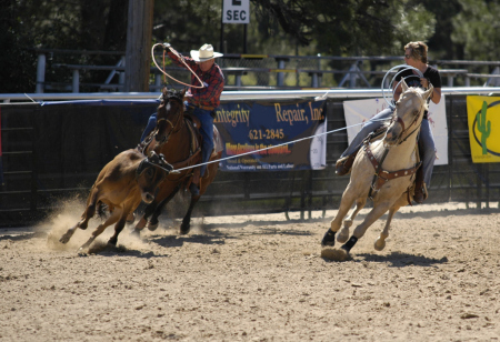 Roping in Elizabeth, CO