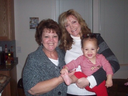 Me, my daughter Linda and little Nadia