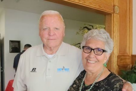 Coach Bob Reid and Cecilia Wade-Doron