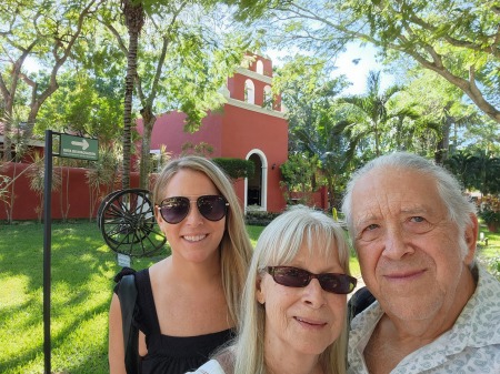 At the Hacienda Santa Cruz, Merida, Yucatan