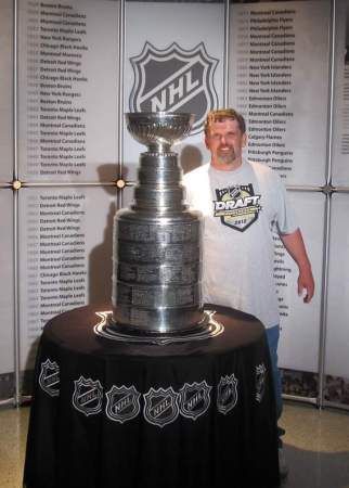 Hanging with Lord Stanley's Cup