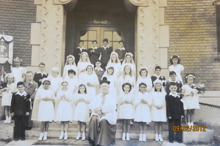  St. Michaels 1st  Communion about 1943/44