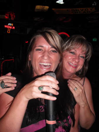 Girls night out for Kareoke