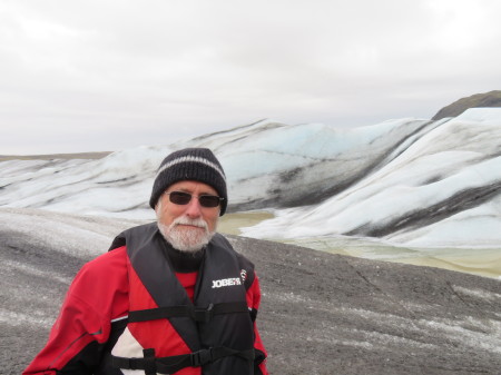 Kayak trip on glacier lagoon Iceland