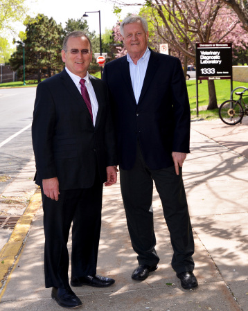 Jim Collins with Honorable Colin Peterson